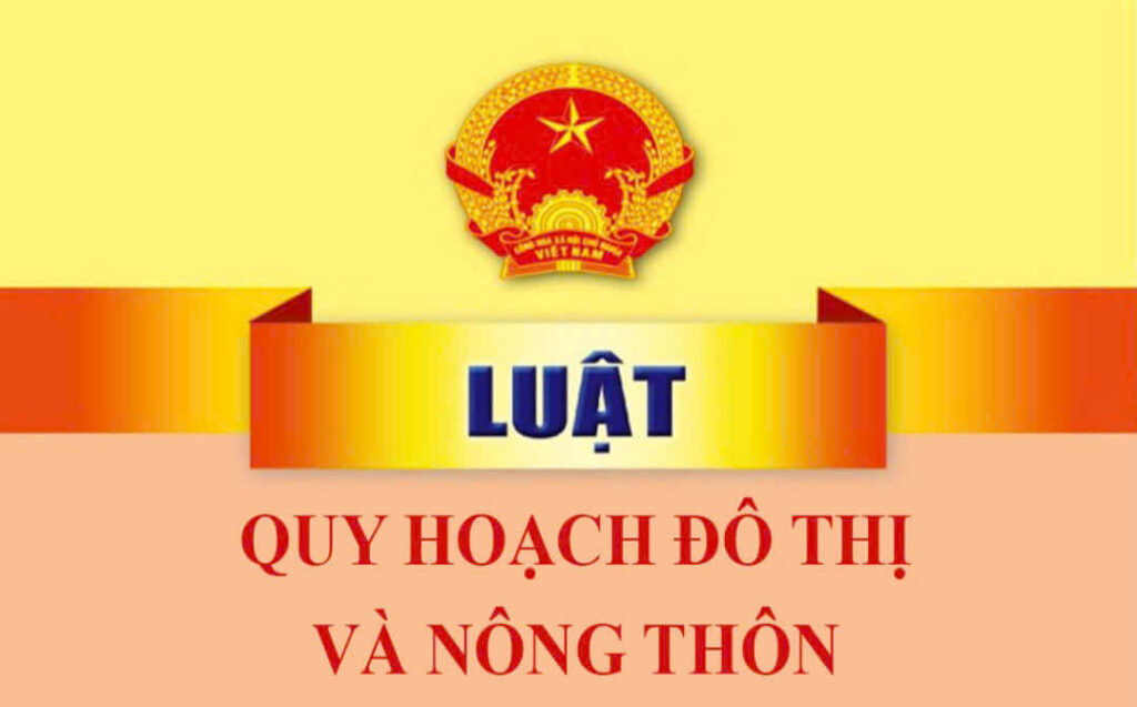 Luật quy hoạch đô thị và nông thôn