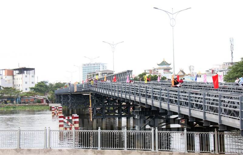 Cầu An Phú Đông kết nối giao thông giữa Quận 12 và Gò Vấp