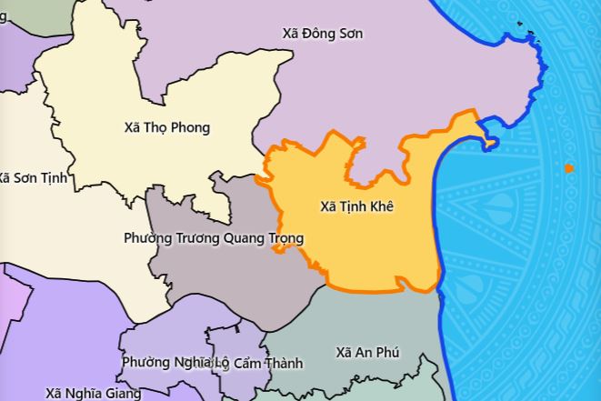 Bản đồ xã Tịnh Khê - Nhấn để xem ảnh lớn