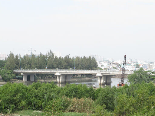 Hình ảnh thực tế cầu Him Lam