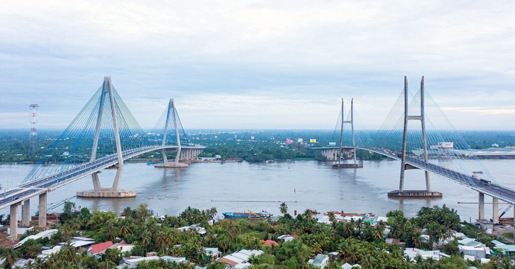 Nhiều dự án khu công nghiệp mới được quy hoạch và triển khai tại các khu vực có lợi thế giao thông từ cầu Mỹ Thuận 2