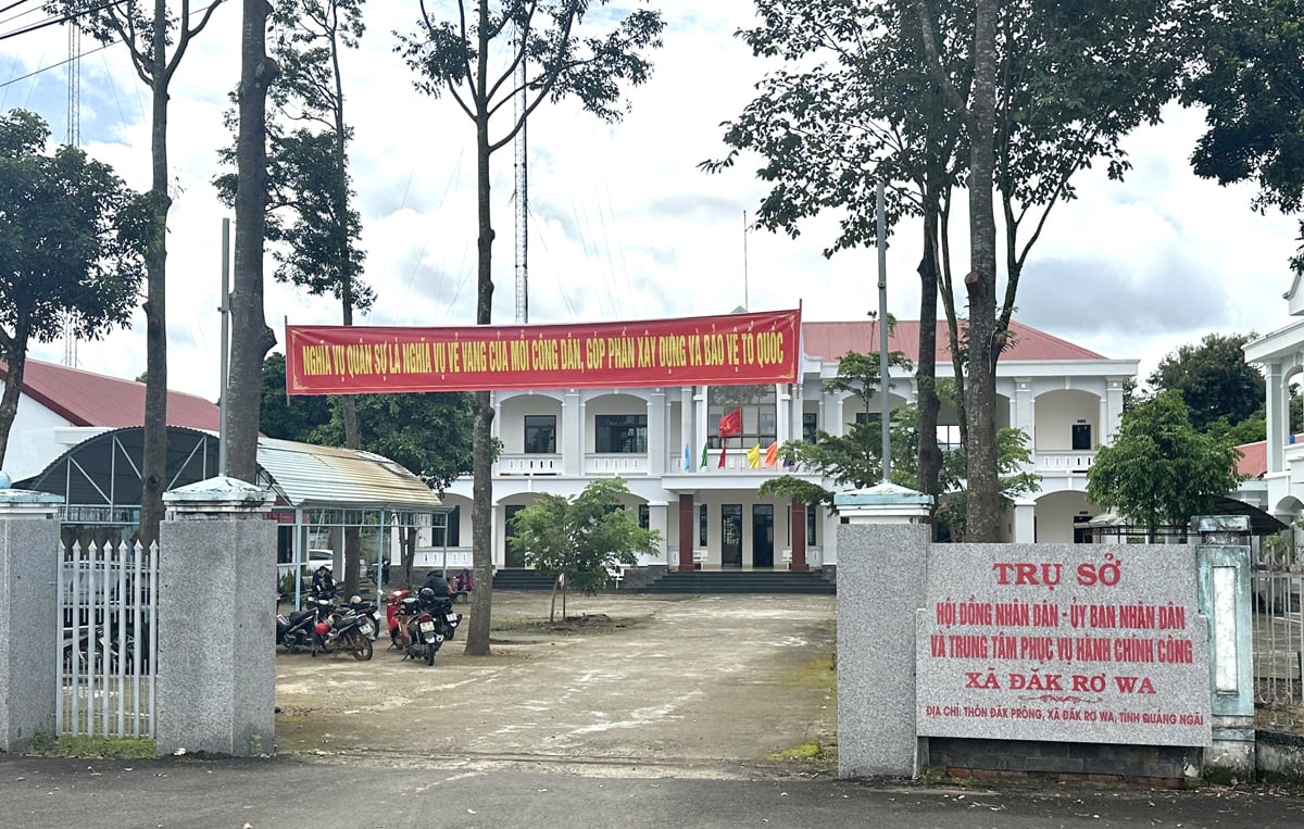 Xã Đăk Rơ Wa, tỉnh Quảng Ngãi