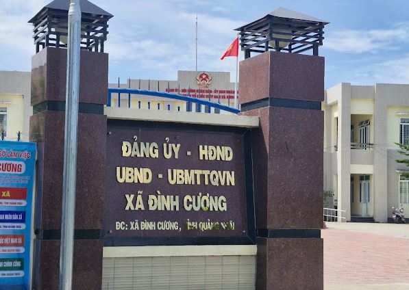 Xã Đình Cương, Quảng Ngãi