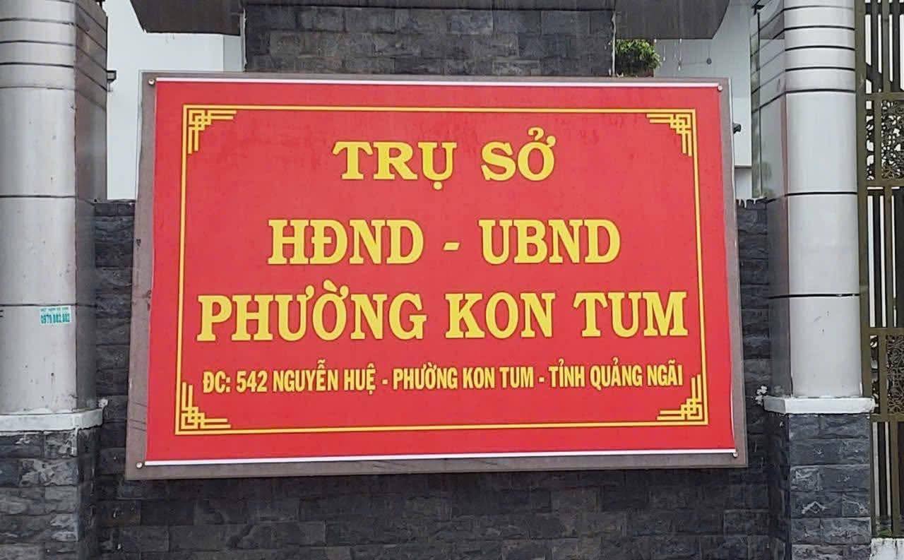 Phường Kon Tum, Quảng Ngãi