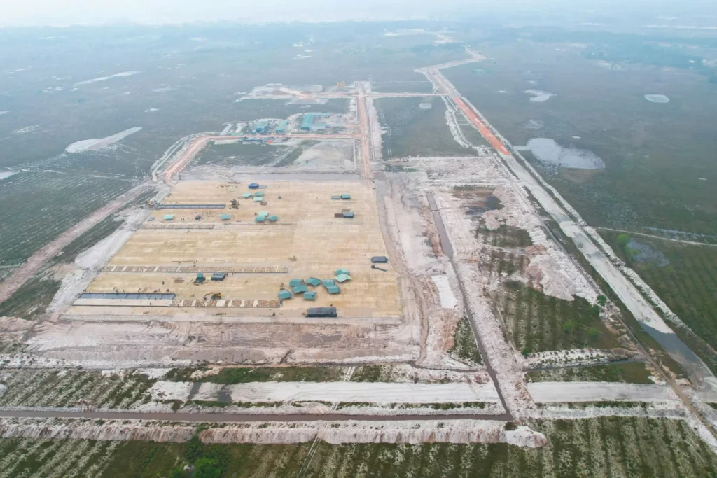 Hình ảnh thực tế sân bay Quảng Trị được xây dựng