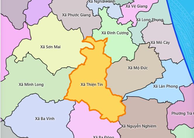 Bản đồ xã Thiện Tín - Nhấn để xem ảnh lớn