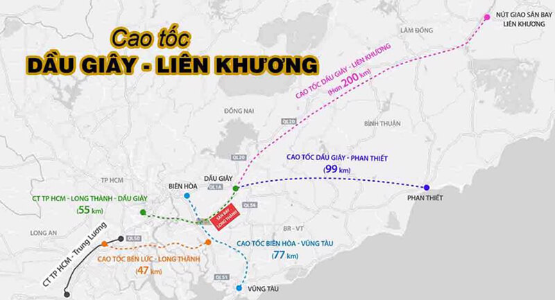 cao tốc Dầu Giây Liên Khương