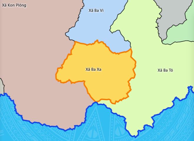 Bản đồ xã Ba Xa - Nhấn để xem ảnh lớn