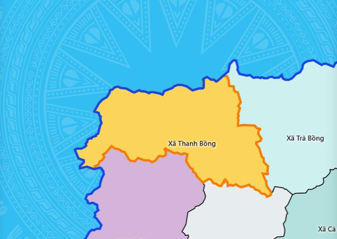 Bản đồ xã Thanh Bồng - Nhấn để xem ảnh lớn