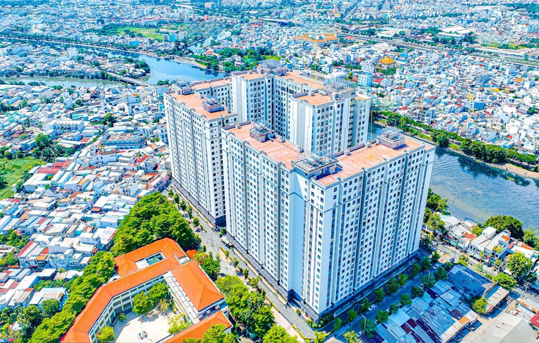 Toàn cảnh dự án Green River Quận 8