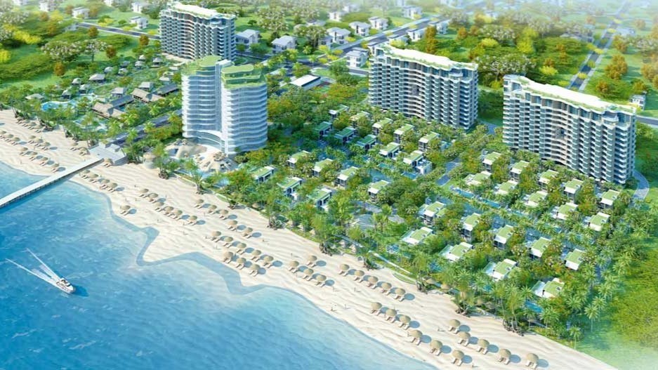 Hồ bơi vô cực tại Blue Sapphire Resort Vũng Tàu