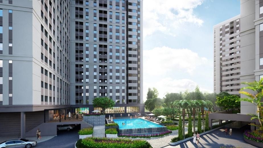 Nội thất căn hộ tại First Home Premium Bình Dương với thiết kế hiện đại