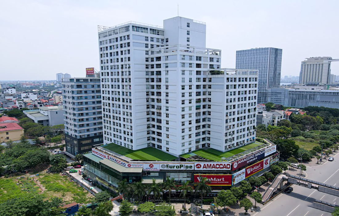 Toàn cảnh Toà nhà hỗn hợp Vườn Đào, Tây Hồ