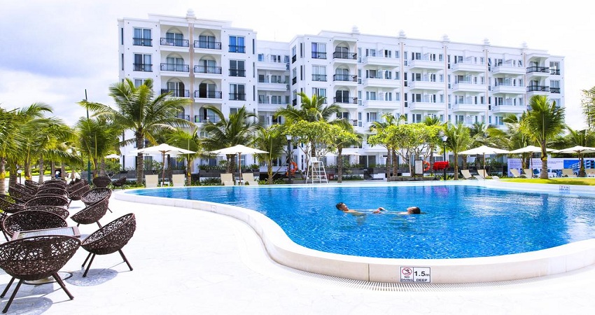 Phối cảnh tổng thể Khu nghỉ dưỡng Cham Oasis Nha Trang