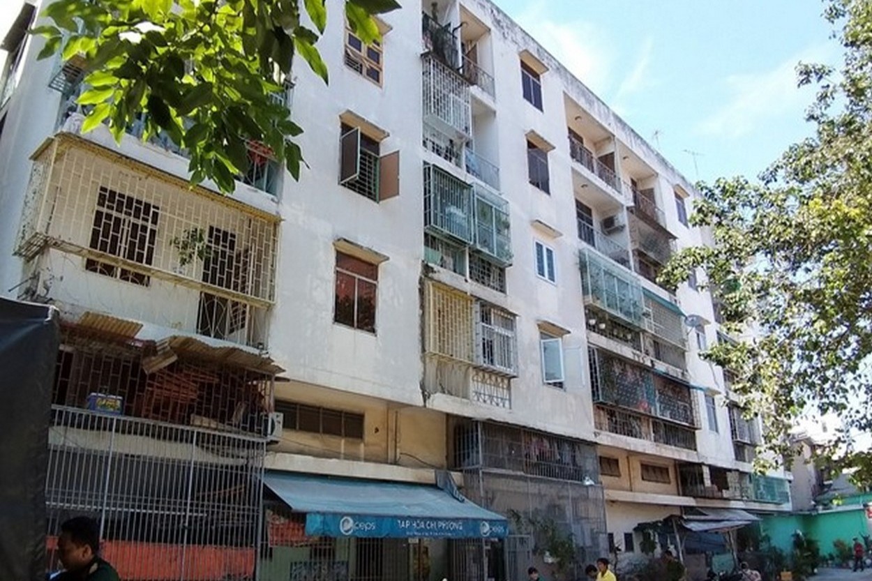 Phối cảnh chung cư 518 Võ Văn Kiệt Quận 1