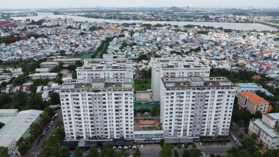 Phối cảnh Chung cư Quang Vinh
