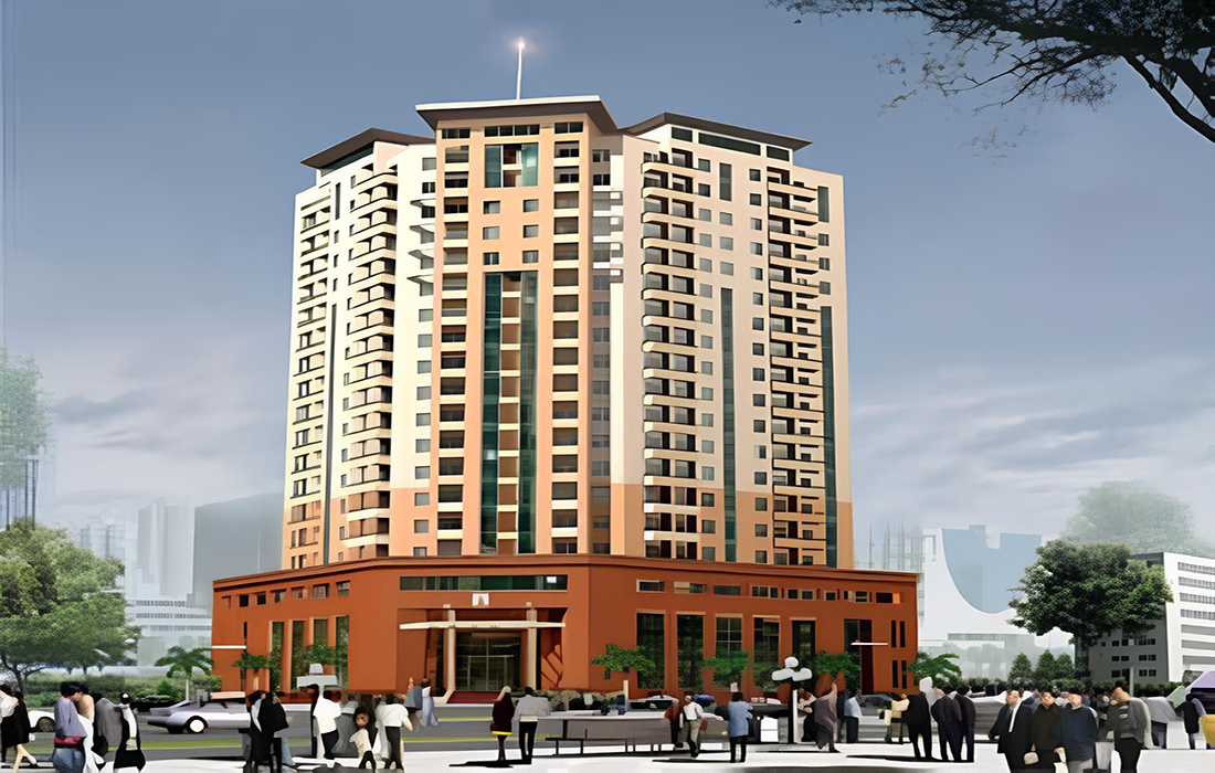 Không gian sống tại chung cư 4F Trung Yên