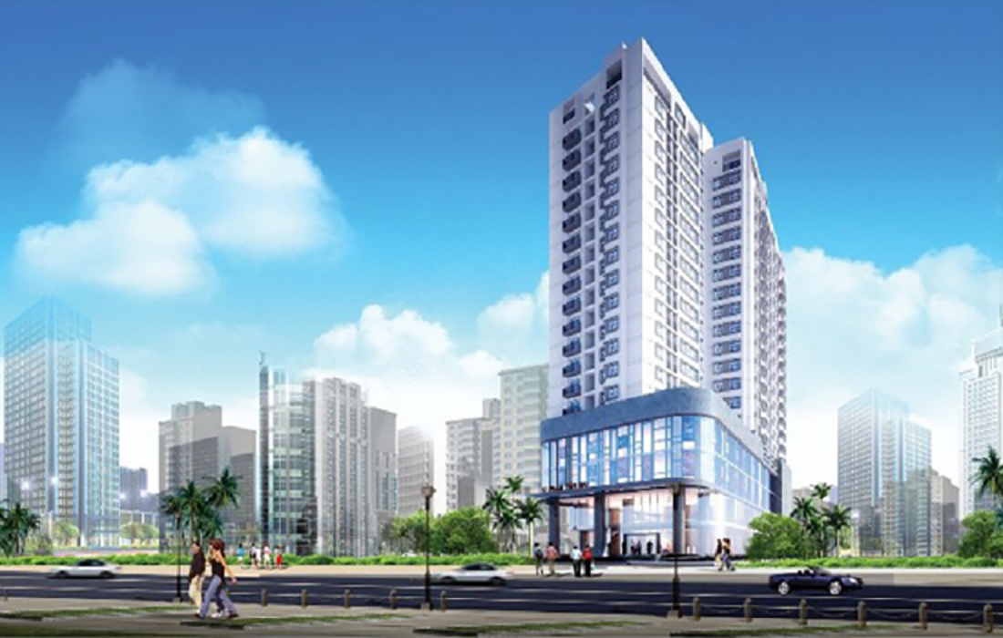 Sân chơi nội khu Chung cư Thông Tấn Xuân Phương