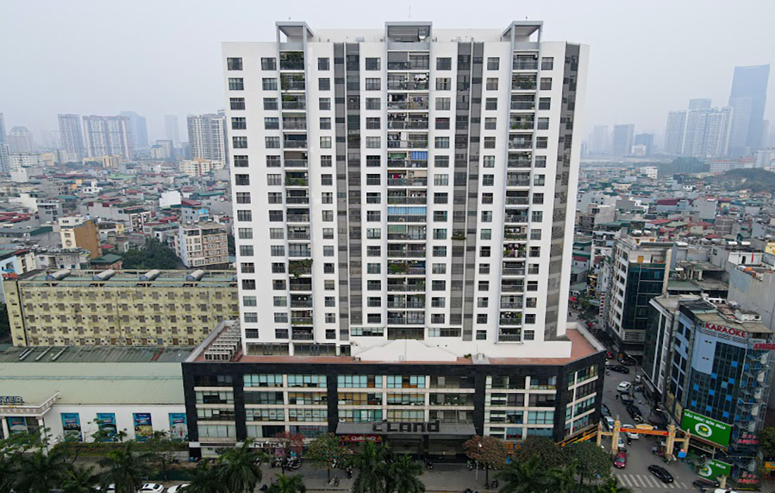 Toàn cảnh Chung cư CT3 C'Land 81 Lê Đức Thọ