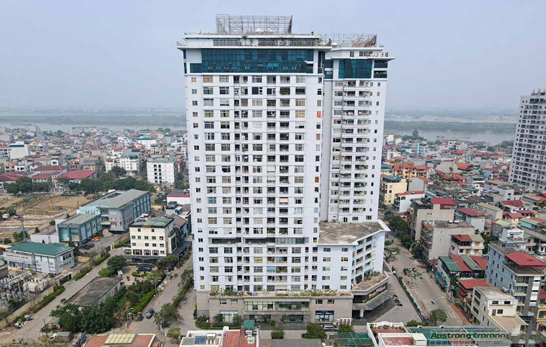 Phối cảnh chung cư Packexim