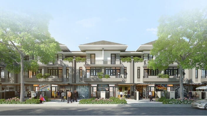 Công viên ven sông xanh mát tại Nhà Bè Riverside