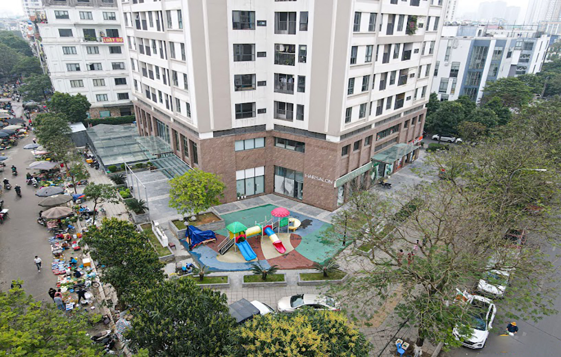 Phối cảnh chung cư Hà Đô Parkside