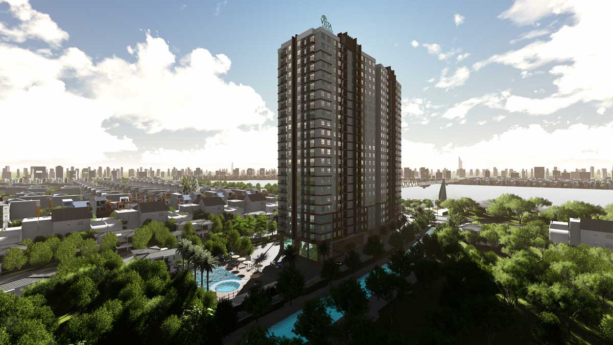 Toàn cảnh dự án Vista Riverside tại Thành phố Thuận An