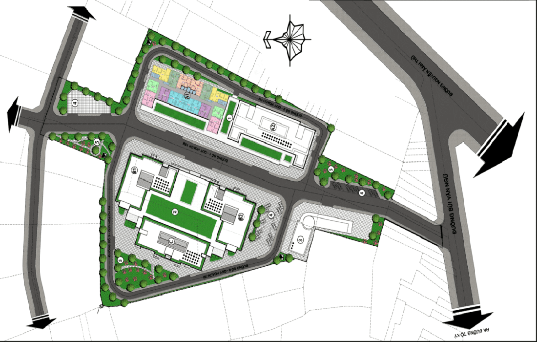 Mặt bằng tầng điển hình STCity Hóc Môn