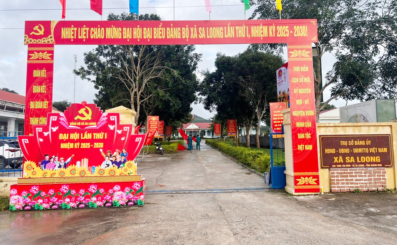Xã Sa Loong, Quảng Ngãi