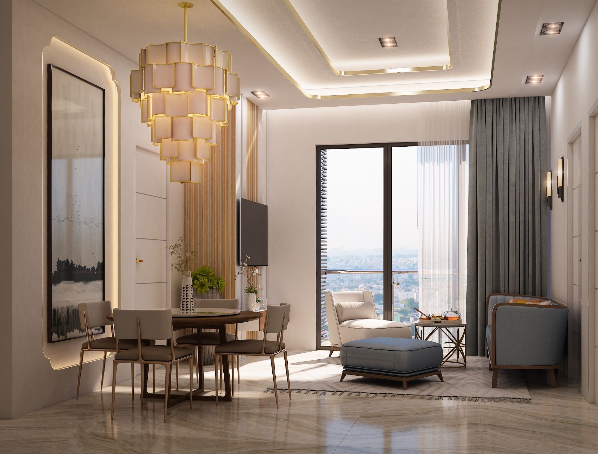 Khu vực lân cận Chung cư B7 - B10 Kim Liên