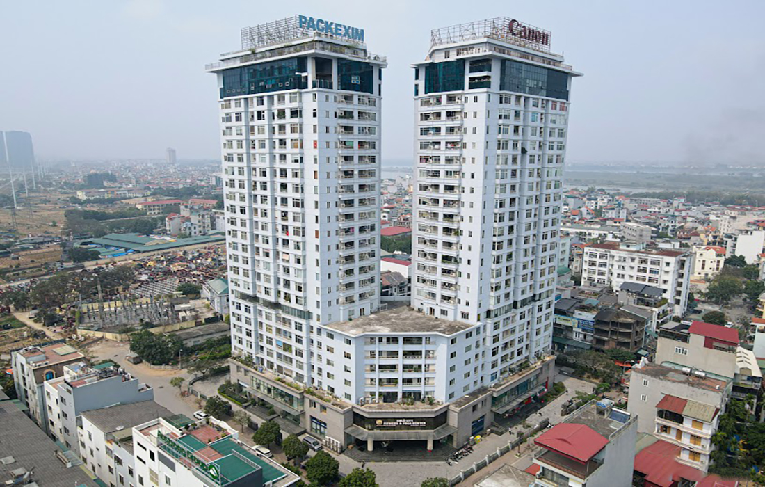 Toàn cảnh chung cư Packexim, Tây Hồ