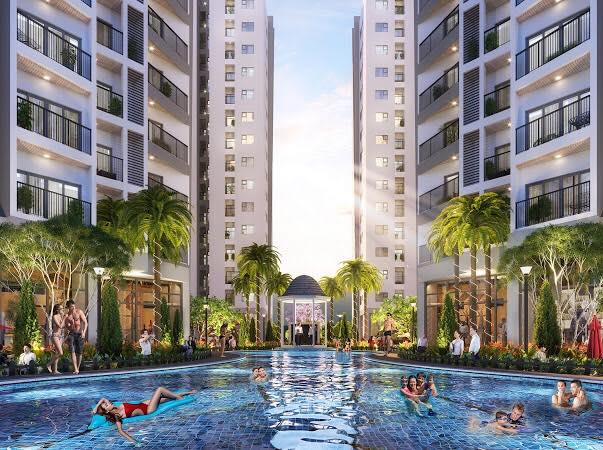 Phối cảnh chung cư No15 Sài Đồng Le Grand Jardin