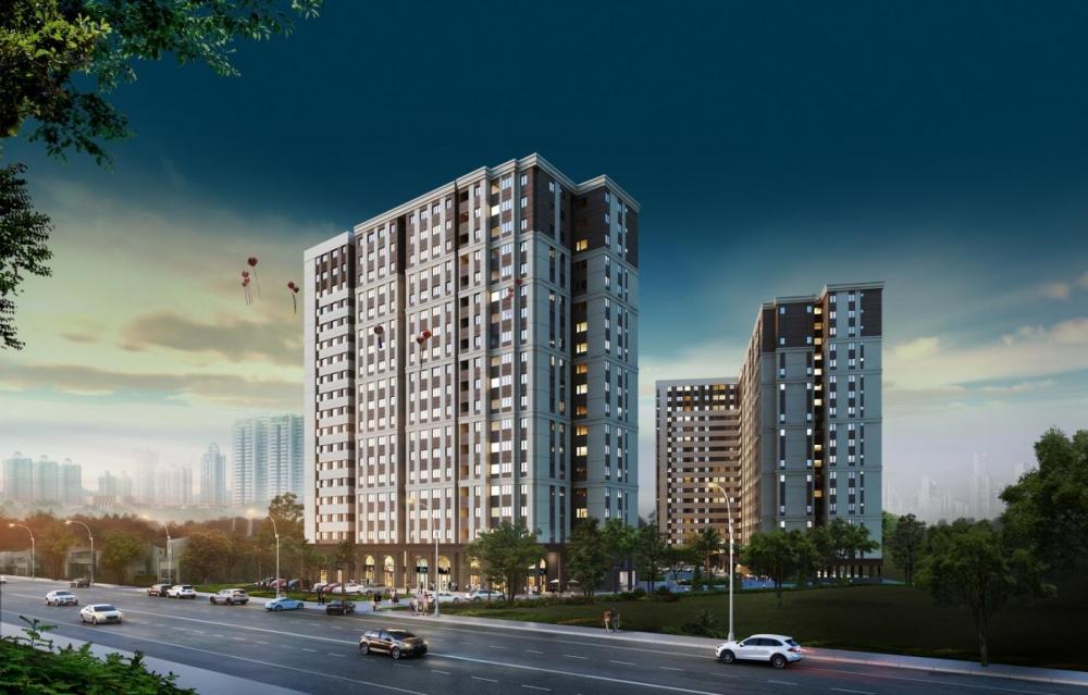 Phối cảnh tiện ích hồ bơi First Home Premium Bình Dương