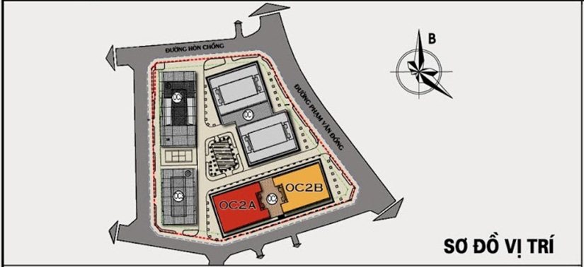 Mặt bằng điển hình căn hộ tại Mường Thanh Nha Trang Centre