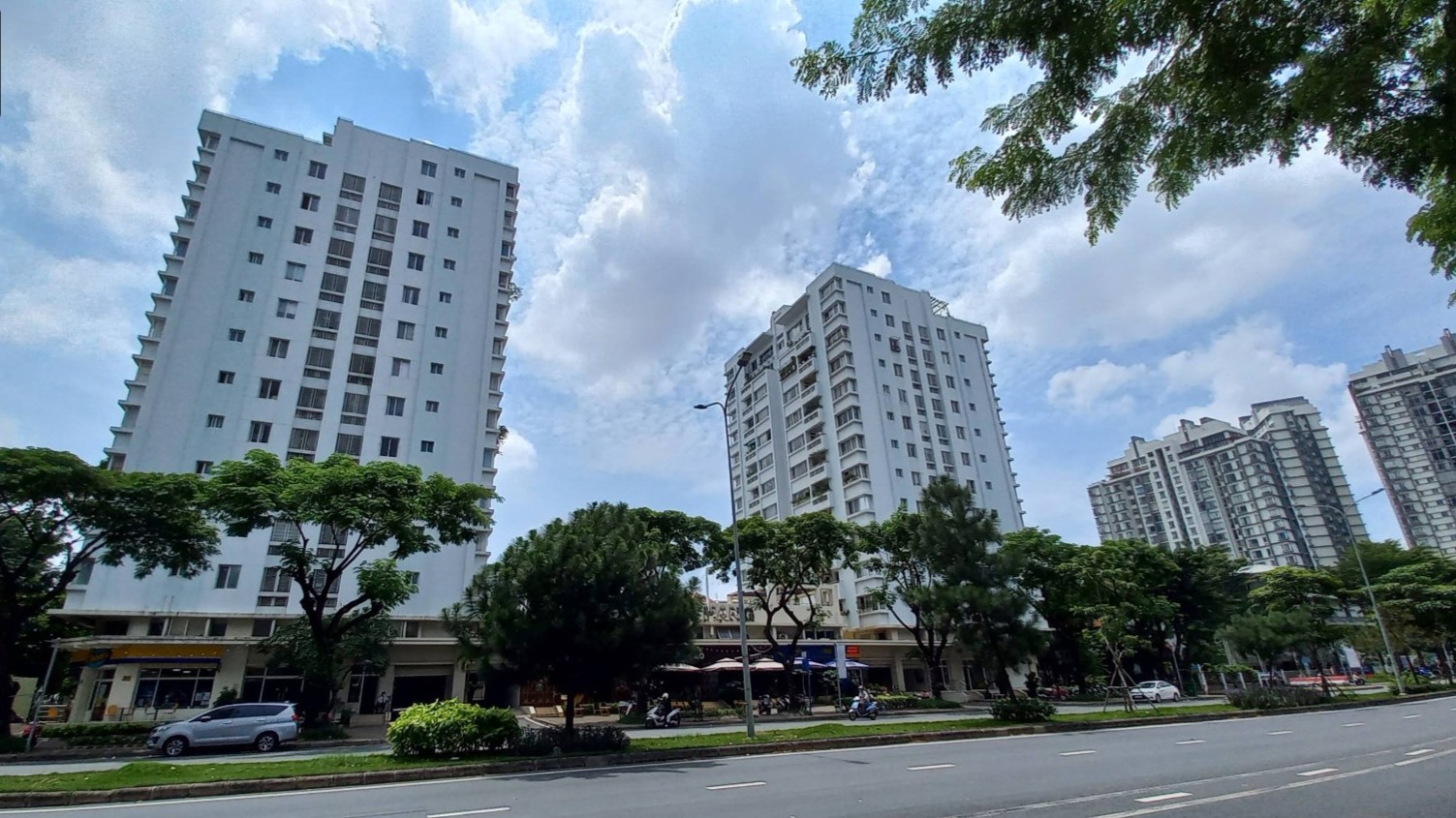Toàn cảnh khu căn hộ Mỹ Khang, Quận 7