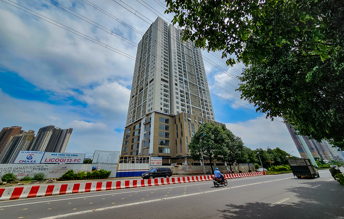 Phối cảnh Nhà ở xã hội Trung Văn