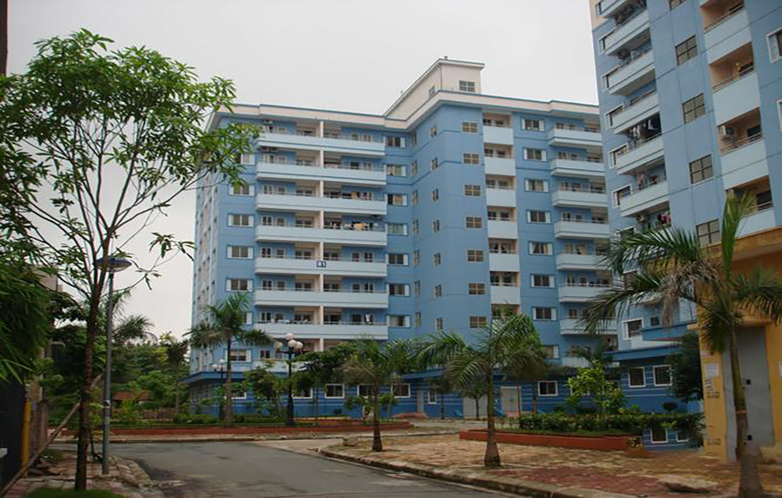 Không gian sống xanh tại Chung cư Gia Phú
