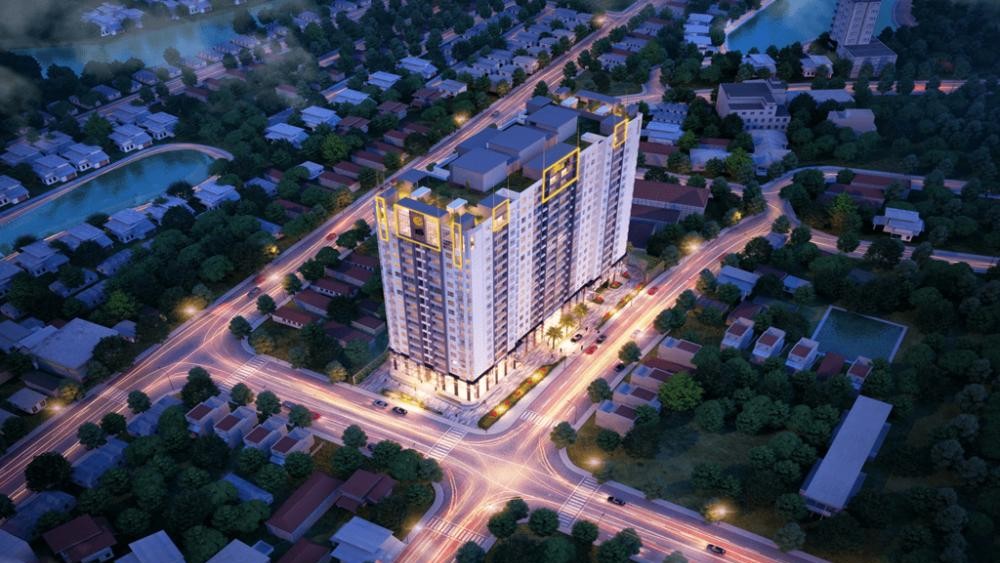 Tầm nhìn từ chung cư ONE18 Long Biên về thành phố