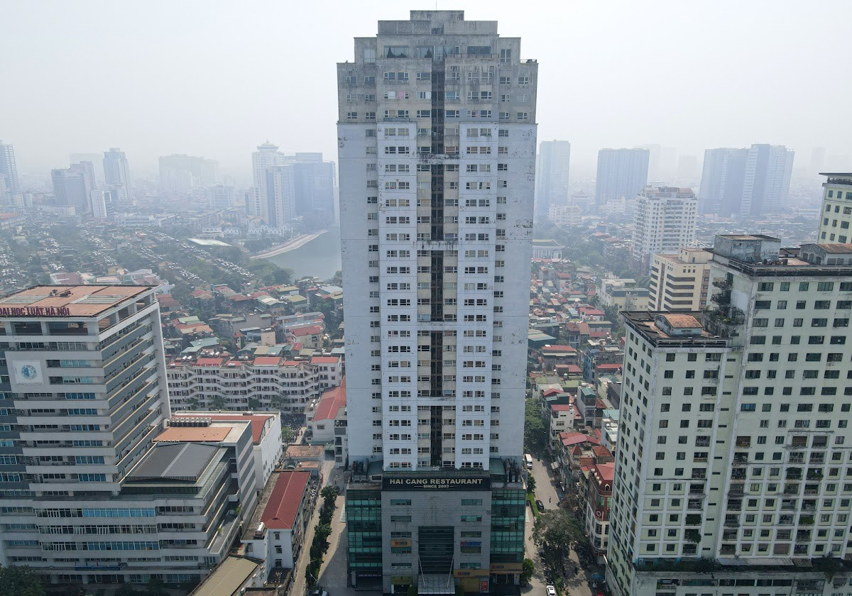 Phòng khách căn hộ Chung cư M5 Nguyễn Chí Thanh với nội thất cao cấp