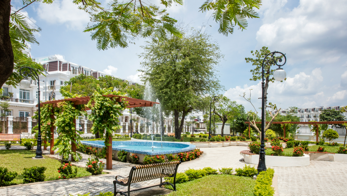 Phối cảnh Khu biệt thự, liền kề Cityland Center Hills, Gò Vấp