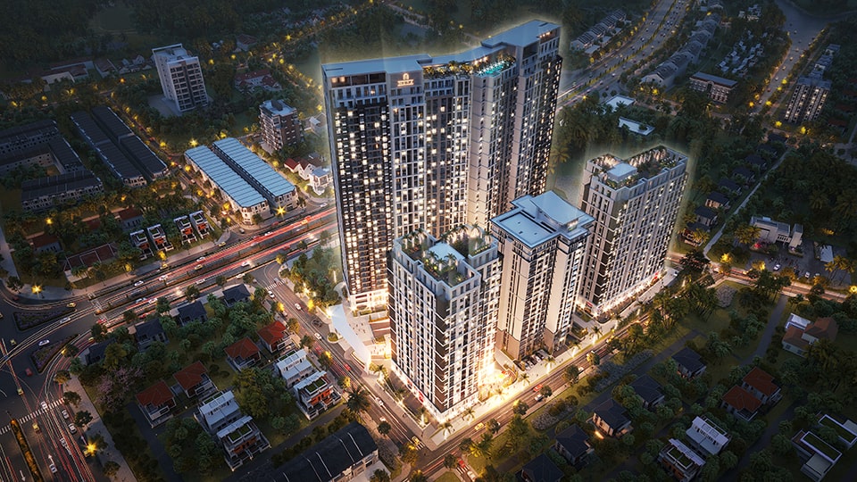 Toàn cảnh chung cư Hera Hải Phòng