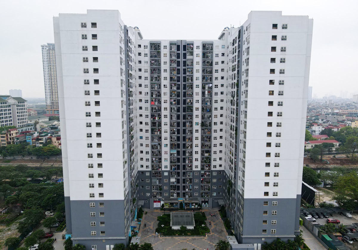 Phối cảnh nội thất căn hộ Nhà ở xã hội Đồng Mô
