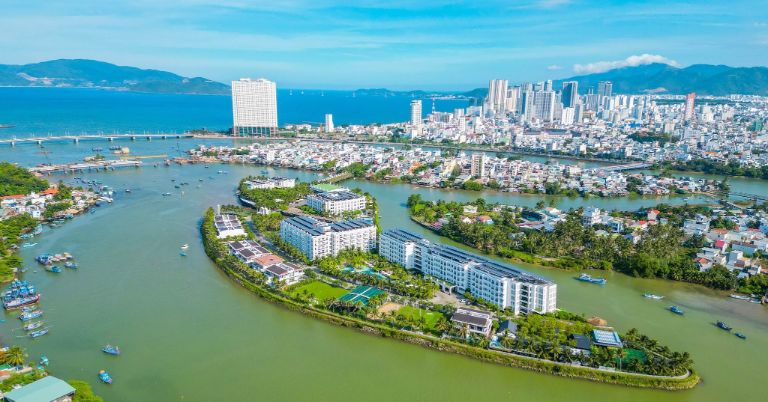Phối cảnh biệt thự Cham Oasis Nha Trang