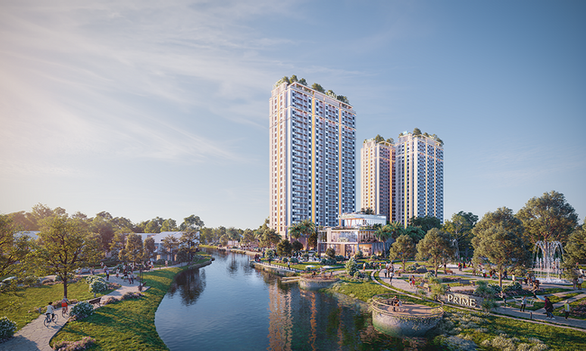 Chung cư Khải Hoàn Prime Nhà Bè với nội thất cao cấp và không gian sống thoáng đãng.