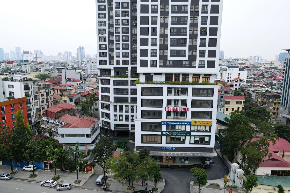 Toàn cảnh dự án Liễu Giai Tower tại trung tâm quận Ba Đình