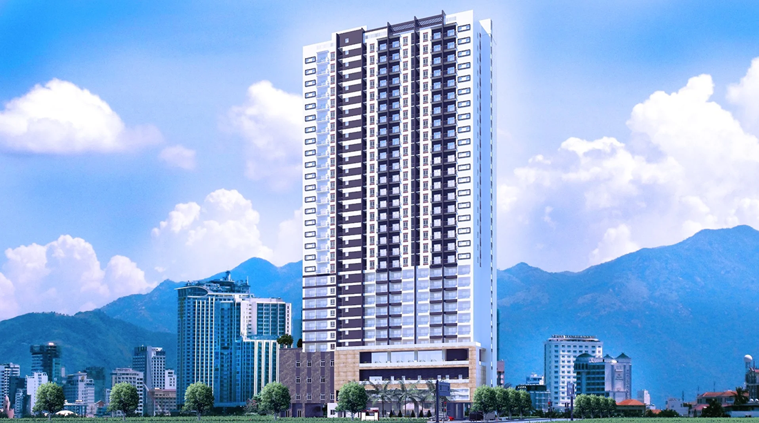 Tiện ích hồ bơi trên cao của Nha Trang City Central