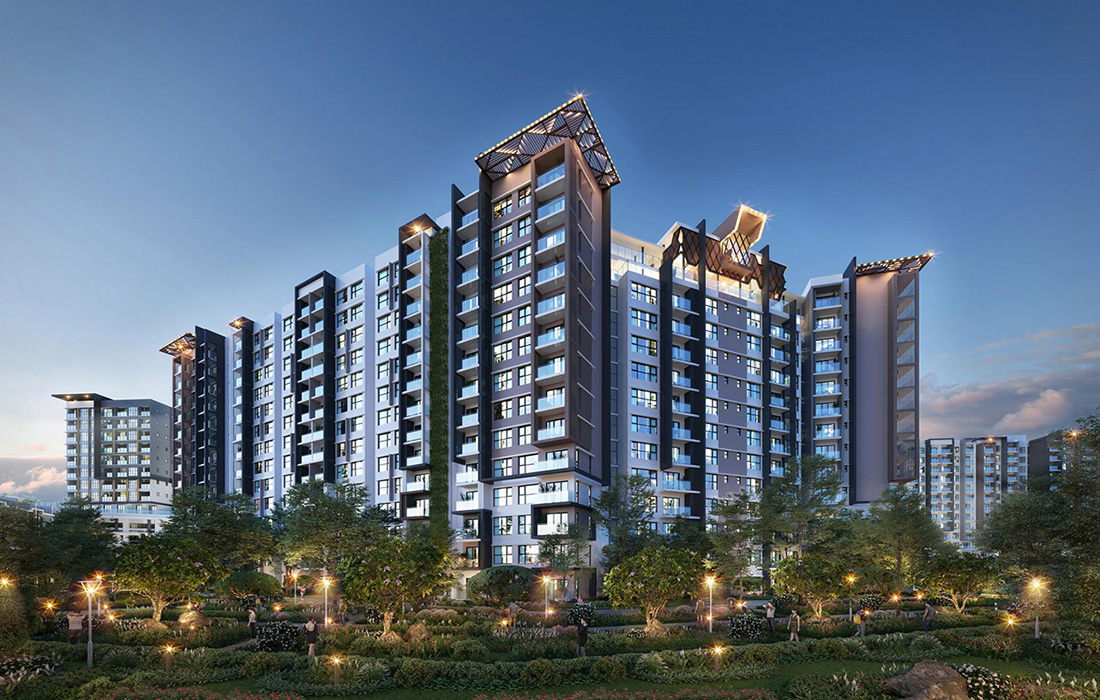 Không gian sống sang trọng tại Diamond Brilliant