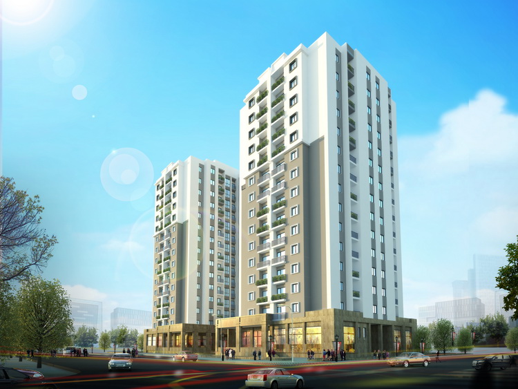 Toàn cảnh chung cư Quân Đội K33 BQP và khu vực lân cận