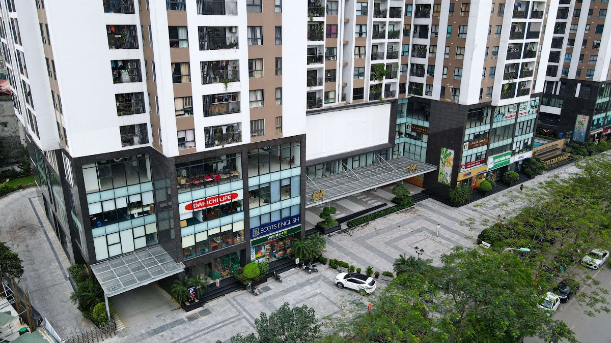 Toàn cảnh Chung cư Five Star Garden từ trên cao