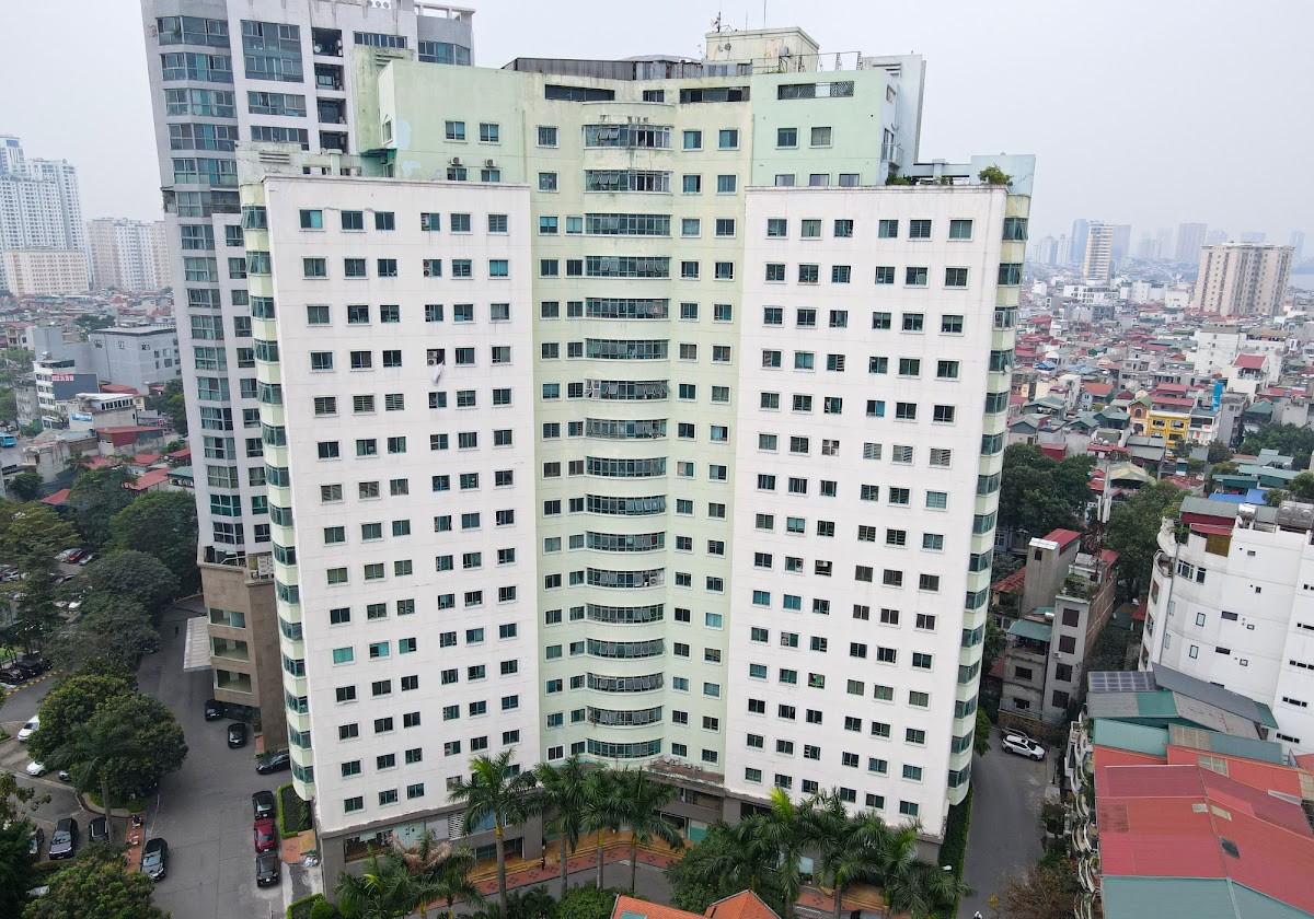 Phối cảnh chung cư 671 Hoàng Hoa Thám
